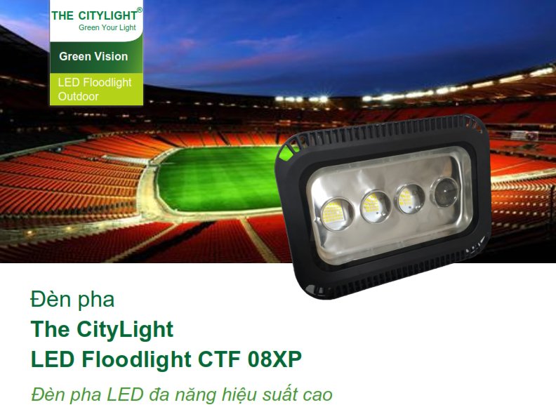 Đèn pha LED The CityLight Floodlight CTF081P