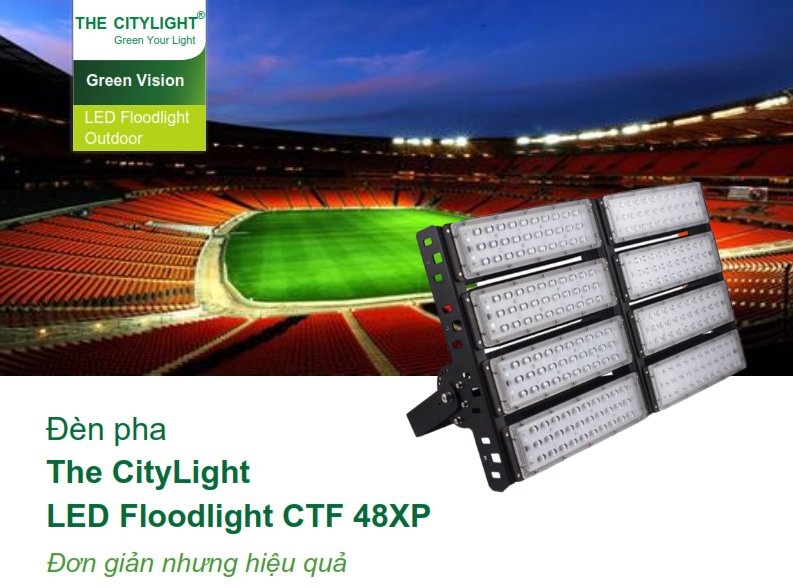 Đèn pha LED The CityLight Floodlight CTF481P